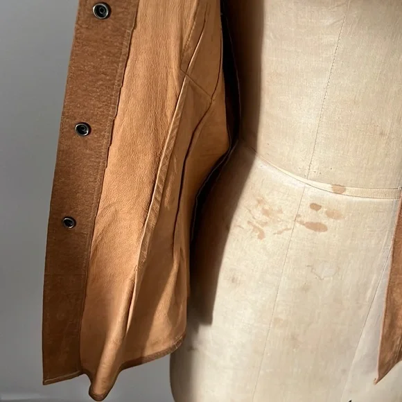 Vintage 1980’s Leather Shirt/Jacket - Picture 14 of 16